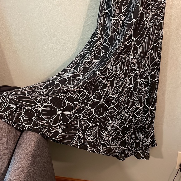 Ralph Lauren Black print rounded neck dress - Picture 4 of 4